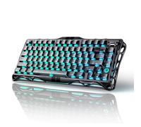 GravaStar Teclado Mercury V75 HE, 75% de efecto Hall, interruptor magnético para juegos, sondeo de 8000 Hz, 0.005RT, USB-C con cable, retroiluminación RGB, accionamiento ajustable, chasis semialuminio