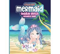 Gravax Mermaid Toddler Sketch Coloring Book