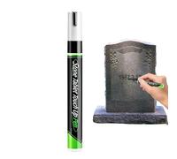 Grave Marker Pen - Tombstone Paint 1.5x1.5x14.2cm, Permanent Ink Stick | Waterproof Restoration Tip, Long Lasting Memorial Inscription For Gravestone Lettering Art Projects Rock Painting Present Solut