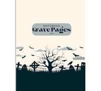 Grave Pages: A Lined Journal for Deep Thoughts, Poetry, and Reflection: 120-Page Notebook | Large 8.5 x 11 in | Minimalist Design for Writing, Journaling, and Creative Expression