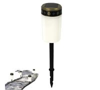 Grave Solar Lights - Flameless Solar LED Light For Grave - Impermeable al aire libre Solar Garden Stake Lights For Garden, Yard, Landscape Lawn