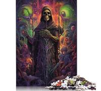 Grave Warden Puzzle Imposible,desafío for Adults Entretenimiento Creativo 1000 Piezas Obra De Arte De Juego De para Adultos Y Niños A Partir De 12 Años 1000pcs (38x26cm)