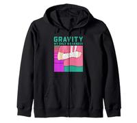 Gravedad Broken Bone Recovery Doctor Cast Lesión Humor Broma Sudadera con Capucha