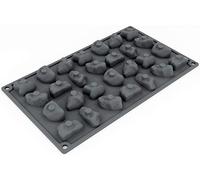 Gravel - Molde de silicona Gourmand Horeca Pavoni Italia - 28 huellas