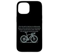 Gravel the Pulse of Adventure, Gravelbike Carcasa para iPhone 15