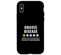 Graves Disease Wouldn't Recommend Funny Carcasa para iPhone X/XS