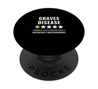 Graves Disease Wouldn't Recommend Funny PopSockets PopGrip Adhesivo
