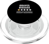 Graves Disease Wouldn't Recommend Funny PopSockets PopGrip para MagSafe