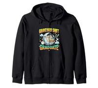 Graveyard Shift Graduate Night Hustle Life Sudadera con Capucha