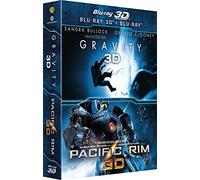 Gravity 3D + Pacific Rim 3D [Blu-ray]