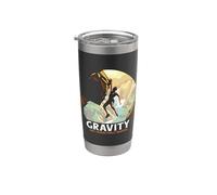 Gravity and I respectfully disagree. Vaso térmico de acero inoxidable de doble pared