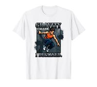 Gravity Called I Decliné Parkour Freerunning Camiseta