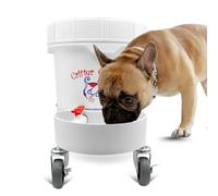 Gravity - Cuenco de agua para gatos: perros y todas las mascotas, 3.5 galones. Dispensador automático de agua de llenado superior para gatos, silencioso, sin BPA y fabricado en Estados Unidos. Cuenco
