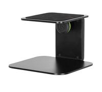 Gravity SP 3102 C B - Soporte compacto de mesa para monitores de estudio, negro