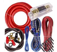 Gravity Kit Completo de cableado de instalación de Amplificador de Calibre 0 de 4000 W, Amplificador Pk3 0 Ga, Azul, para instaladores y Aficionados al Bricolaje