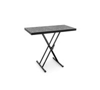 Gravity KSX 2 RD SET 1 Soporte de teclado X-Form doble y mesa de apoyo Set 1