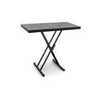 Gravity Stands Set con soporte para teclado Gravity KSX 2 RD – X-Form doble, escritorio rápido
