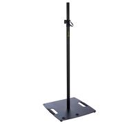 Gravity LS 431 B - Soporte de luz con base cuadrada de acero y opción de montaje excéntrico