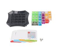Gravity Marble Run Maze Juego Stem Toy Mejora de Habilidades de planificación Desarrollo de razonamiento lógico Juego de Cerebro de la lógica de la caída de mármol para niñas