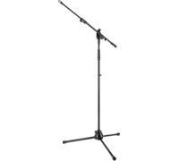 GRAVITY - MS 4322 B - Microphone Stand with Folding Tripod Base and 2-Point Adjustment Telescoping Boom