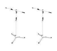 Gravity MS 4322 W - Soporte para micrófono (2 unidades), color blanco