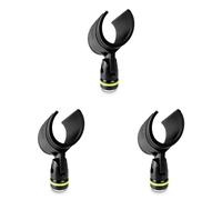 Gravity MS CLMP 34 - Pinza para micrófonos de Mano (Paquete de 3)