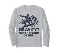 Gravity Nunca escuchó Hablar de su Divertido Dicho de Snowboard Manga Larga