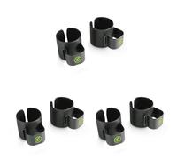 Gravity SA CC 35 B - Pinzas sujetacable para soportes de altavoz de 35 mm (Paquete de 3)