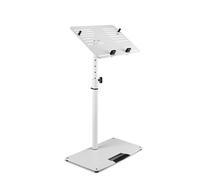 Gravity Soporte universal para ordenador portátil con pasadores de sujeción ajustables y base de acero