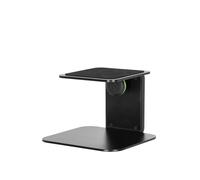 Gravity SP 3102 C B - Soporte compacto de mesa para monitores de estudio, negro