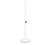Gravity SSP WB SET 1 W - Soporte de altavoz con base y placa de peso de hierro fundido, blanco
