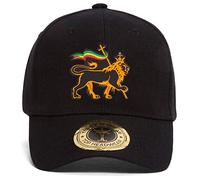 Gravity Threads Rasta Lion of Judah Gorra de béisbol ajustable