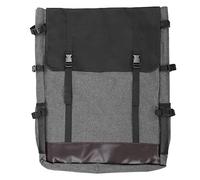 Gray Canvas Drawing Board Bag, 4K Sketchpad Backpack, Large Capacity for Art Supplies, Adjustable Lock, Multiple Stitching, Comfortable Shoulder Strap