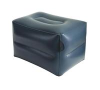 Gray Car Seat Leg Rest, Car Foot Rest Cushion, Inflatable Foot Rest For