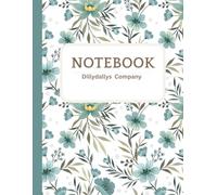 Gray Cyan Notebook