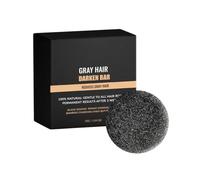 Gray Hair Reversebar, Moisturizing and Nourishing Hair Blackening Soap, Scalp Cleansing And Care Soap, Anti Grey Bar For Shiny, Mane Root Activator Bar For Men And Women (1PC)
