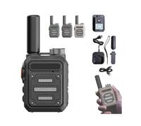 (Gray) Khaki Waterproof & Shock Resistant Mini Motorbike Walkie-Talkies