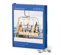 Galison Rompecabezas Gray Malin Aspen – 1000 piezas – Caja tipo libro