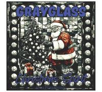 Grayglass Christmas Spirit: Fun Holiday Coloring Book for All Ages: A black and white stained glass Christmas coloring adventure featuring festive ... relief and creativity. (Grayglass Series)