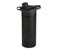 GRAYL GeoPress 710ml Filtro de agua para exteriores Agua potable I Elimina el 99,99% de todas las bacterias y virus I Perfecto para camping, supervivencia y viajes (Covert Black)