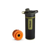 Grayl GeoPress - Filtro de agua para exteriores y viajes, para agua de 250 L, cartucho de filtro intercambiable, color camuflaje negro con 1 filtro de repuesto