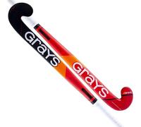 GRAYS Stick Hockey 100i Ultrabow Indoor Negro/Rojo Palo Hockey Sala 100i UB (35)
