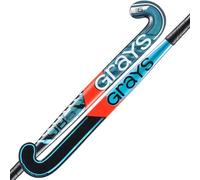 GRAYS Stick Hockey DB6 Dinabow Negro/Azul Palo Hockey Hierba (37.5)