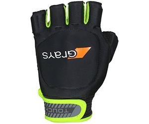 Grays Touch Left Guantes, Unisex Adulto, Black/Fluo Yellow, Medium