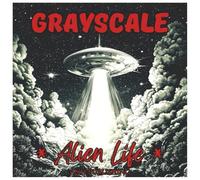 Grayscale Alien Life: Fun Coloring Book for Adults: Creepy UFOs, Extraterrestrial Worlds & Mysterious Sci-Fi Creatures in Stunning Grayscale Art for ... and Creativity (Grayscale Coloring Series)