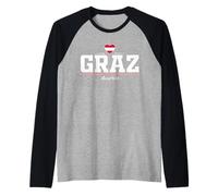 Graz Austria/Osterreich Camiseta Manga Raglan