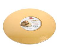 Graziano, Cakeboard - Tarta de Color Dorado, Elegante Bandeja rígida para Tartas, Ideal para Transportar Dulces Pero también Pasteles de Varios Pisos, fácilmente Lavable, diámetro de 30 cm