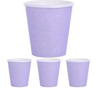 Graziano Sas - Vasos bio lila, 25 unidades (Paquete de 4)