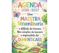 Grazie Maestra Agenda 2026 2027: Idee regalo maestre fine anno