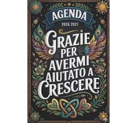 Grazie Maestra - Agenda 2026/2027 Settimanale: Regalo Maestre fine Anno | Diario insegnante 26/27.
